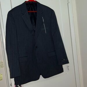 NWT van heusen wool charcoal blazer size:48R